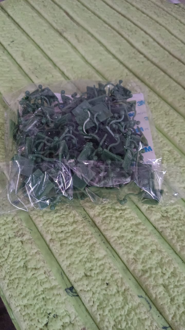 Plant Climbing Wall Fixture Clip Self-Adhesive Hook (100 Pcs Set) Plant Climbing Wall Fixture Clip Self-Adhesive Hook (100 Pcs Set)